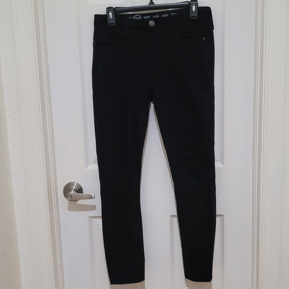 Ginger Black High Wasited Skinny Fit Jeans